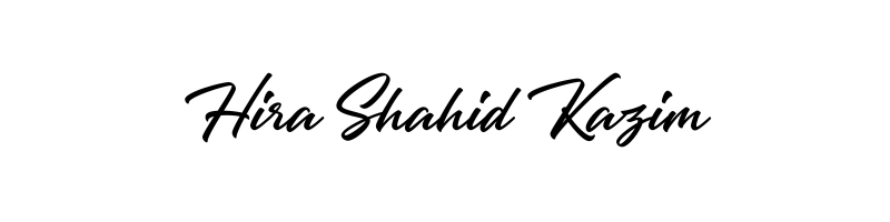 hira shahid kazim
